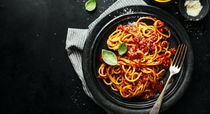 Gyors paradicsomos spagetti darálthús nélkül