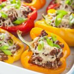 Darált hússal töltött kaliforniai paprika