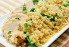 Quinoa csirke tál recept – mediterrán módra