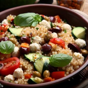Görög quinoa recept
